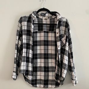 Black flannel